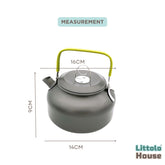 Stylish Campaign Kettle | Dark Grey D118 | Pack of 1 | Dark Grey